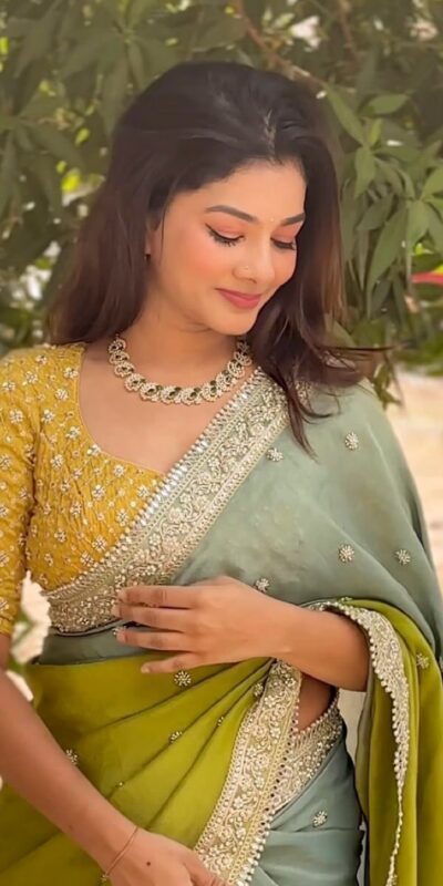 ₹2449 | NC 5522 Mahendi Chinon Saree Perfect for Wedding, Party, Temple Visit, Durga Puja, Reception – . Get it for ₹2449. Delivery 4-6 Working Days. Shop now. | Sarees, Bollywood Sarees, Creative Sarees, Designer Sarees, Embroidered Sarees, Ethnic Saree, Modern Digital sarees, Party Wear Sarees