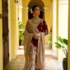 Maroon Fox Georgette With Embroidery Work Salwar Suit