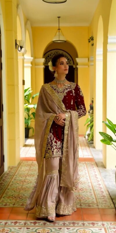 VLM 318 Maroon Fox Georgette Salwar Suit with Embroidery Work & Lace Work. Available at ₹2149 only. Delivery 4-6 Working Days. Shop now. | Jump Suits, Salwar suit, Casual Suits, Creative suits, Designer Suits, Palazzo Suits, Party Wear Suits, Patiala Suits, Straight Suits