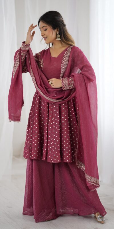 ZSR 3134 Onion Crunchy Silk Salwar Suit Perfect for Wedding, Party, Sangeet, Anniversary, Housewarming Introductory Price ₹2399. Delivery 4-6 | Jump Suits, Salwar suit, Casual Suits, Creative suits, Designer Suits, Palazzo Suits, Party Wear Suits, Patiala Suits, Straight Suits
