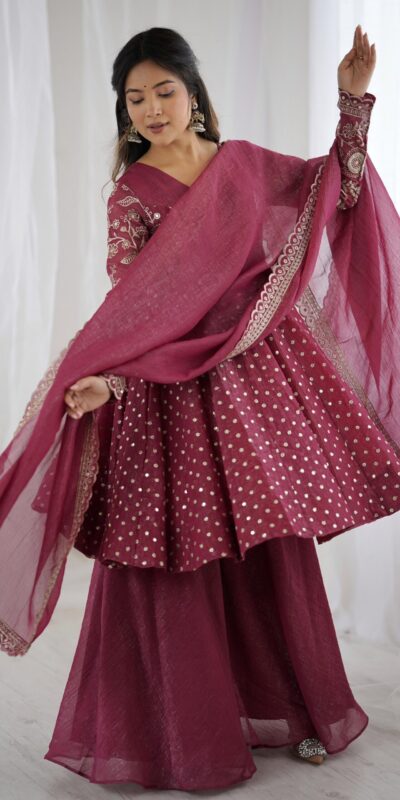 ZSR 3134 Onion Crunchy Silk Salwar Suit Perfect for Wedding, Party, Sangeet, Anniversary, Housewarming Introductory Price ₹2399. Delivery 4-6 | Jump Suits, Salwar suit, Casual Suits, Creative suits, Designer Suits, Palazzo Suits, Party Wear Suits, Patiala Suits, Straight Suits