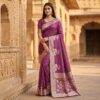 ₹1899 | MB 25 GAJRAJ Onion in Pure Banarasi Silk Zari Work & Lace Work Saree . Introductory Price ₹1899. Delivery 4-6 Working Days. Shop now. | Sarees, Bollywood Sarees, Creative Sarees, Designer Sarees, Embroidered Sarees, Ethnic Saree, Modern Digital sarees, Party Wear Sarees