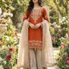 SR 1694 Orange Organza Silk Salwar Suit with Embroidery Work & Lace Work. Exclusive Offer ₹1999. Delivery 4-6 Working Days. Shop now. | Jump Suits, Salwar suit, Casual Suits, Creative suits, Designer Suits, Palazzo Suits, Party Wear Suits, Patiala Suits, Straight Suits