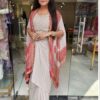 ₹2599 | BB 53 Peach Crap Silk Dhoti Suit. Perfect for Wedding, Party, Anniversary, Holi, Temple Visit – Available at ₹2599 only. Delivery 4-6 Working Days. | Jump Suits, Salwar suit, Casual Suits, Creative suits, Designer Suits, Palazzo Suits, Party Wear Suits, Patiala Suits, Straight Suits