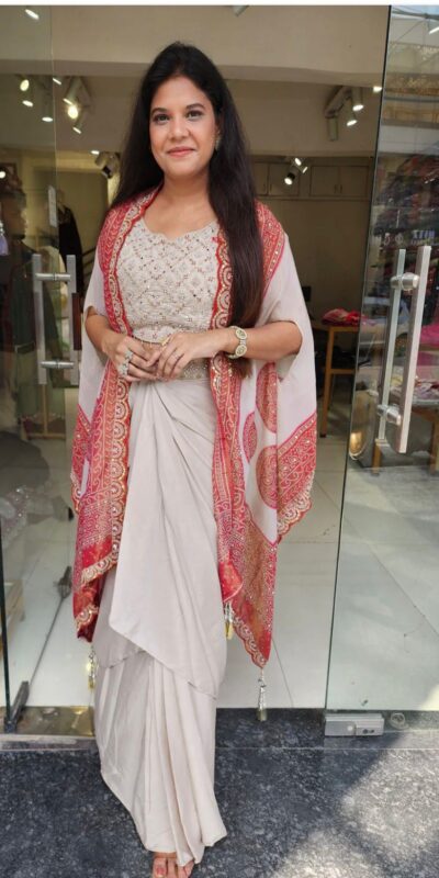 ₹2599 | BB 53 Peach Crap Silk Dhoti Suit. Perfect for Wedding, Party, Anniversary, Holi, Temple Visit – Available at ₹2599 only. Delivery 4-6 Working Days. | Jump Suits, Salwar suit, Casual Suits, Creative suits, Designer Suits, Palazzo Suits, Party Wear Suits, Patiala Suits, Straight Suits