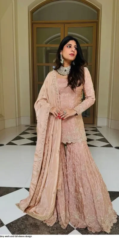 ₹2399 | RTC 5977 Peach Zimmy Silk Salwar Suit Perfect for Wedding, Party, Karwa Chauth, Haldi, Eid – . Special Price ₹2399. Delivery 4-6 Working Days. Shop no | Jump Suits, Salwar suit, Casual Suits, Creative suits, Designer Suits, Palazzo Suits, Party Wear Suits, Patiala Suits, Straight Suits
