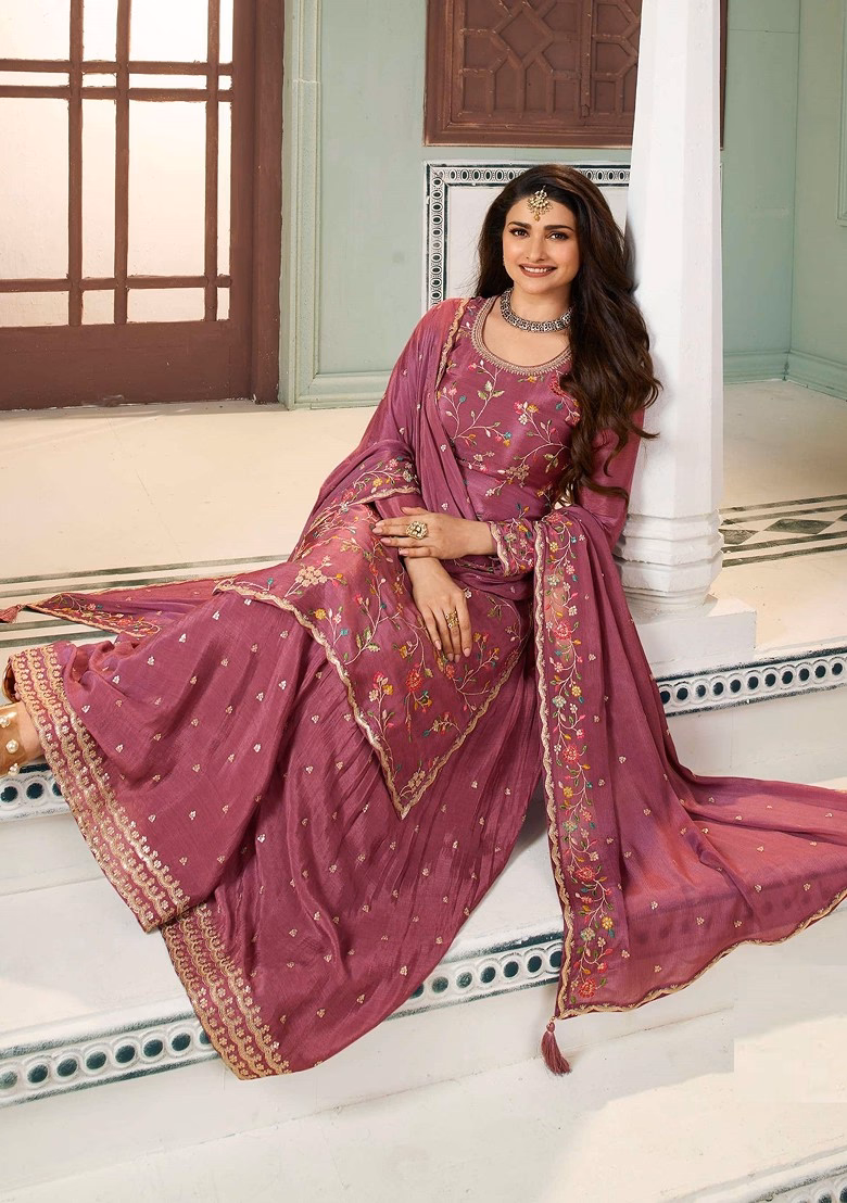 FC AVANTI 66301 Pink Chinon Salwar Suit Perfect for Wedding, Party, Traditional Day, Durga Puja, Makar Sankranti – . Get it for ₹3049. Delivery 4-6 Wor | Jump Suits, Salwar suit, Casual Suits, Creative suits, Designer Suits, Palazzo Suits, Party Wear Suits, Patiala Suits, Straight Suits