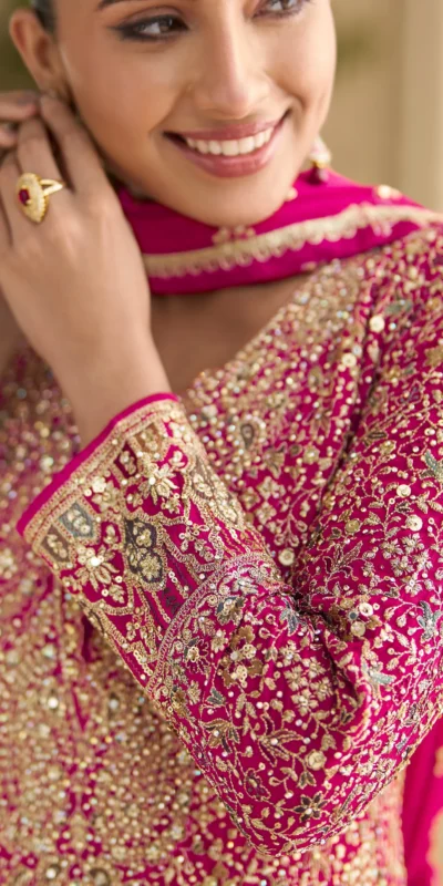 ₹3649 | FC 5807 Pink Color Georgette Thread Sequence Work Salwar Suit . Introductory Price ₹3649. Delivery 4-6 Working Days. Shop now. | Jump Suits, Salwar suit, Casual Suits, Creative suits, Designer Suits, Palazzo Suits, Party Wear Suits, Patiala Suits, Straight Suits