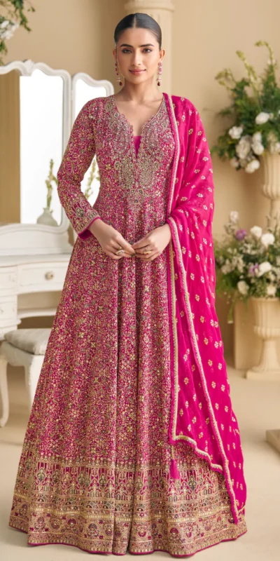 ₹3649 | FC 5807 Pink Color Georgette Thread Sequence Work Salwar Suit . Introductory Price ₹3649. Delivery 4-6 Working Days. Shop now. | Jump Suits, Salwar suit, Casual Suits, Creative suits, Designer Suits, Palazzo Suits, Party Wear Suits, Patiala Suits, Straight Suits