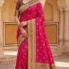 MB 18 Pink in Color Meenakari Zari Work & Lace Work Saree work. Exclusive Offer ₹2399. Delivery 4-6 Working Days. Shop now. | Sarees, Bollywood Sarees, Creative Sarees, Designer Sarees, Embroidered Sarees, Ethnic Saree, Modern Digital sarees, Party Wear Sarees