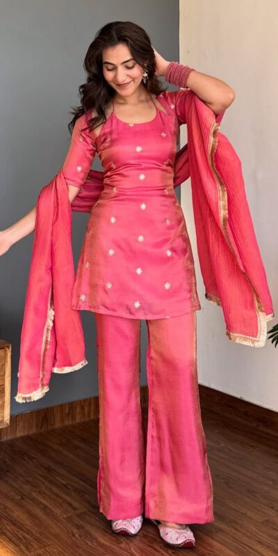 VLM 317 Pink NC Silk Salwar Suit with Lace Work & Embroidery Work. Festive Deal ₹1949. Delivery 4-6 Working Days. Shop now. | Jump Suits, Salwar suit, Casual Suits, Creative suits, Designer Suits, Palazzo Suits, Party Wear Suits, Patiala Suits, Straight Suits