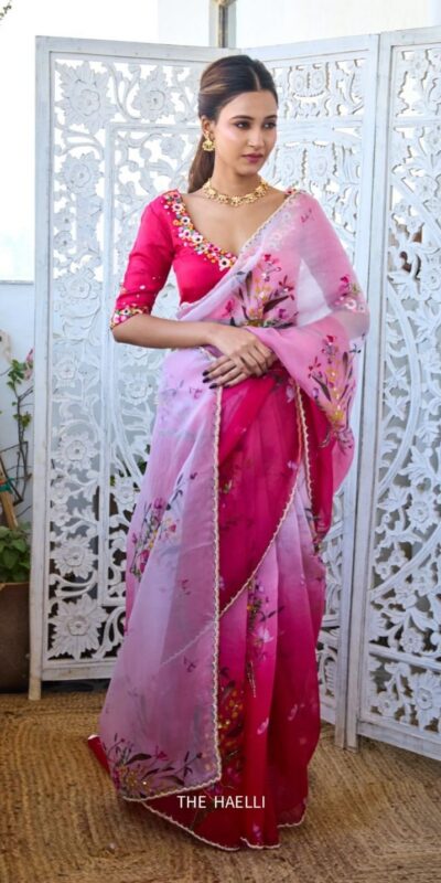 ₹2499 | NC 5516 Pink oft Tebby Silk Saree. Perfect for Wedding, Party, Onam, Family Gatherings, Mehendi – Festive Deal ₹2499. Delivery 4-6 Working Days | Sarees, Bollywood Sarees, Creative Sarees, Designer Sarees, Embroidered Sarees, Ethnic Saree, Modern Digital sarees, Party Wear Sarees