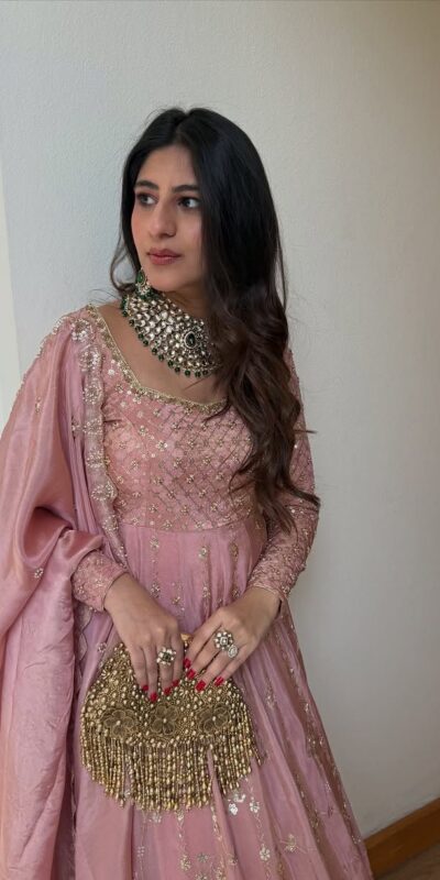 ₹2549 | SR 1703 Pink Zimmy Silk Lehenga Choli with Embroidery Work. Introductory Price ₹2549. Delivery 4-6 Working Days. Shop now. | Lehenga, Bollywood Lehenga, Creative Lehenga, Designer Lehenga, Embroidered Lehenga, Party Wear Lehenga