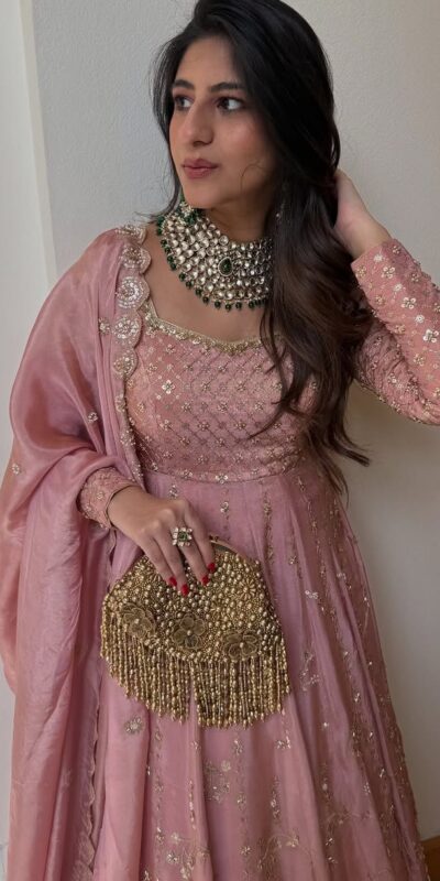 ₹2549 | SR 1703 Pink Zimmy Silk Lehenga Choli with Embroidery Work. Introductory Price ₹2549. Delivery 4-6 Working Days. Shop now. | Lehenga, Bollywood Lehenga, Creative Lehenga, Designer Lehenga, Embroidered Lehenga, Party Wear Lehenga
