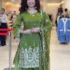 Pista Fendy Embroidery Work Salwar Suit