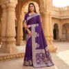 ₹1899 | MB 25 GAJRAJ Purple in Pure Banarasi Silk Zari Work & Lace Work Saree . Introductory Price ₹1899. Delivery 4-6 Working Days. Shop now. | Sarees, Bollywood Sarees, Creative Sarees, Designer Sarees, Embroidered Sarees, Ethnic Saree, Modern Digital sarees, Party Wear Sarees