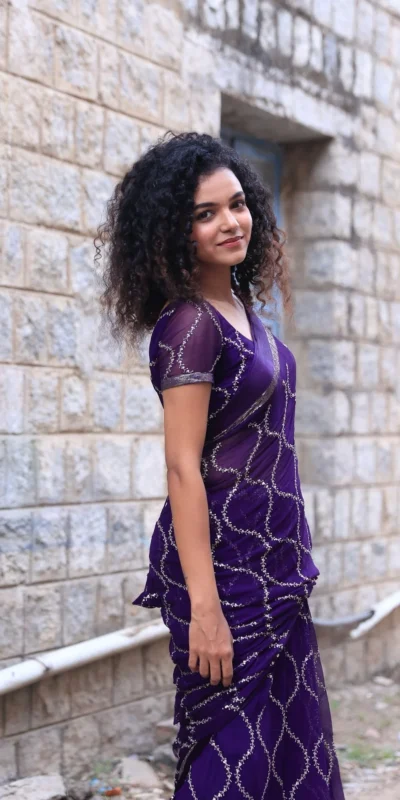 ₹1599 | MS 505 Purple Viscose Satin Saree with Sequins Work & Embroidery Work. Special Price ₹1599. Delivery 4-6 Working Days. Shop now. | Sarees, Bollywood Sarees, Creative Sarees, Designer Sarees, Embroidered Sarees, Ethnic Saree, Modern Digital sarees, Party Wear Sarees