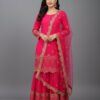 ₹2099 | ZF 250 Rani Pink Color Faux Georgette Embroidery Sequence Work Sharara Suit Wedding, Party, Festive, Events Etc. Expected Delivery 4-6 Working Days @2099/- | Jump Suits, Salwar suit, Casual Suits, Creative suits, Designer Suits, Palazzo Suits, Party Wear Suits, Patiala Suits, Straight Suits