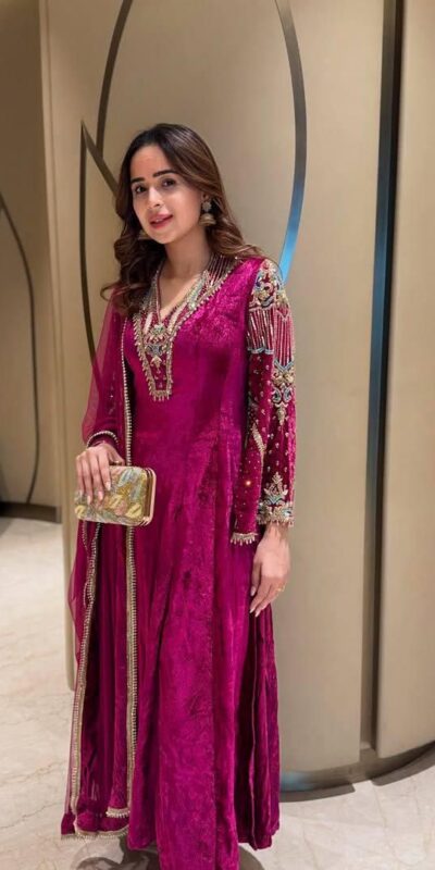 MF 444 Rani Pink Velvet Salwar Suit with Embroidery Work & Zari Work. Available at ₹1999 only. Delivery 4-6 Working Days. Shop now. | Jump Suits, Salwar suit, Casual Suits, Creative suits, Designer Suits, Palazzo Suits, Party Wear Suits, Patiala Suits, Straight Suits