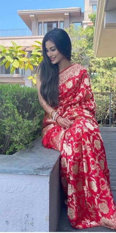 ₹1399 | KPR 115 Red Color Soft Lichi Silk Saree with Lace Border & Lace Work. Best Price ₹1399. Delivery 4-6 Working Days. Shop now. | Sarees, Bollywood Sarees, Creative Sarees, Designer Sarees, Embroidered Sarees, Ethnic Saree, Modern Digital sarees, Party Wear Sarees