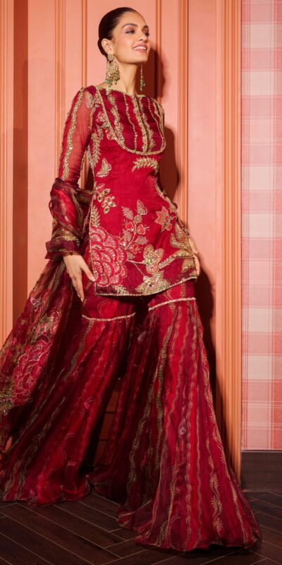 ₹2499 | LG 2066 Red Soft Organza Salwar Suit with Embroidery Work & Mirror Work. Best Price ₹2499. Delivery 4-6 Working Days. Shop now. | Jump Suits, Salwar suit, Casual Suits, Creative suits, Designer Suits, Palazzo Suits, Party Wear Suits, Patiala Suits, Straight Suits