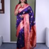 MB 22 Royal Blue Soft Paithani Silk Saree with Zari Work & Lace Work. Affordable Price ₹2399. Delivery 4-6 Working Days. Shop now. | Sarees, Bollywood Sarees, Creative Sarees, Designer Sarees, Embroidered Sarees, Ethnic Saree, Modern Digital sarees, Party Wear Sarees