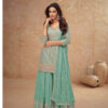 FC 7518 Sea Green Chinon Salwar Suit Perfect for Wedding, Party, Diwali, Durga Puja, Temple Visit – . Festive Deal ₹3099. Delivery 4-6 Working Days. | Jump Suits, Salwar suit, Casual Suits, Creative suits, Designer Suits, Palazzo Suits, Party Wear Suits, Patiala Suits, Straight Suits
