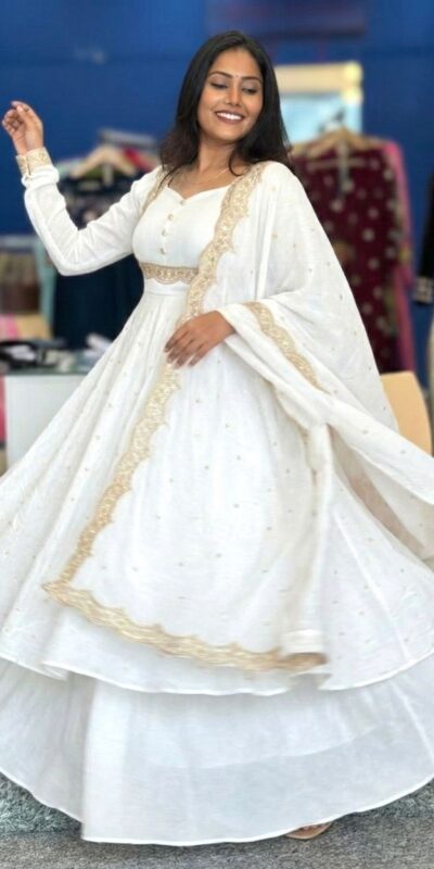 MF 1010 White Vichitra Silk Salwar Suit with Zari Work & Embroidery Work. Now at just ₹1769. Delivery 4-6 Working Days. Shop now. | Jump Suits, Salwar suit, Casual Suits, Creative suits, Designer Suits, Palazzo Suits, Party Wear Suits, Patiala Suits, Straight Suits