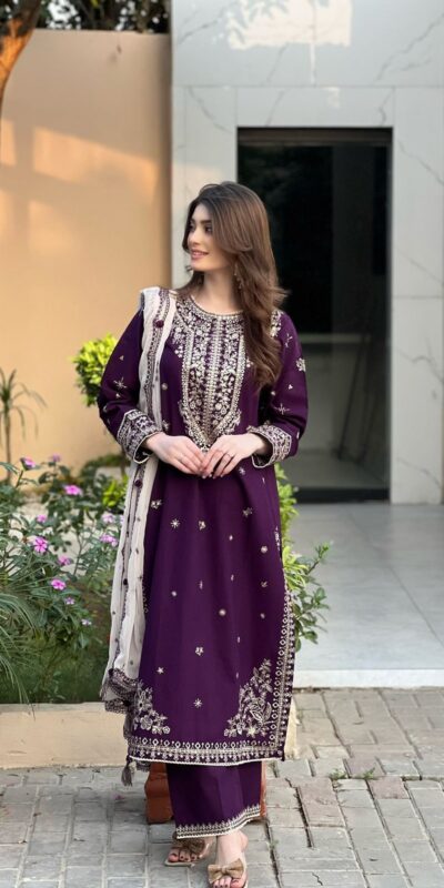 LG 2056 Wine Color Faux Georgette Salwar Suit with Embroidery Work. Get it for ₹2049. Delivery 4-6 Working Days. Shop now. | Jump Suits, Salwar suit, Casual Suits, Creative suits, Designer Suits, Palazzo Suits, Party Wear Suits, Patiala Suits, Straight Suits