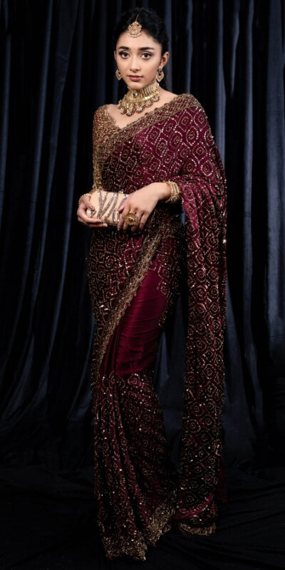 ₹1999 | BT 328 Wine Color Kasturi Silk Georgette Saree with Zari Work. Online Best Price ₹1999. Delivery 4-6 Working Days. Shop now. | Sarees, Bollywood Sarees, Creative Sarees, Designer Sarees, Embroidered Sarees, Ethnic Saree, Modern Digital sarees, Party Wear Sarees