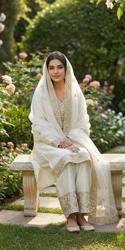 JF 040 Off White Fendy Silk Salwar Suitwith Embroidery Work & Lace Work. Now at just ₹2049. Delivery 4-6 Working Days. Shop now. | Jump Suits, Salwar suit, Casual Suits, Creative suits, Designer Suits, Palazzo Suits, Party Wear Suits, Patiala Suits, Straight Suits