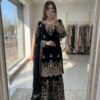 WW 1250 Black Faux Georgette With 5 mm Sequence Work Salwar Suit Wedding, Party, Festive, Events Etc. Expected Delivery 4-6 Working Days @2399/- | Jump Suits, Salwar suit, Casual Suits, Creative suits, Designer Suits, Palazzo Suits, Party Wear Suits, Patiala Suits, Straight Suits