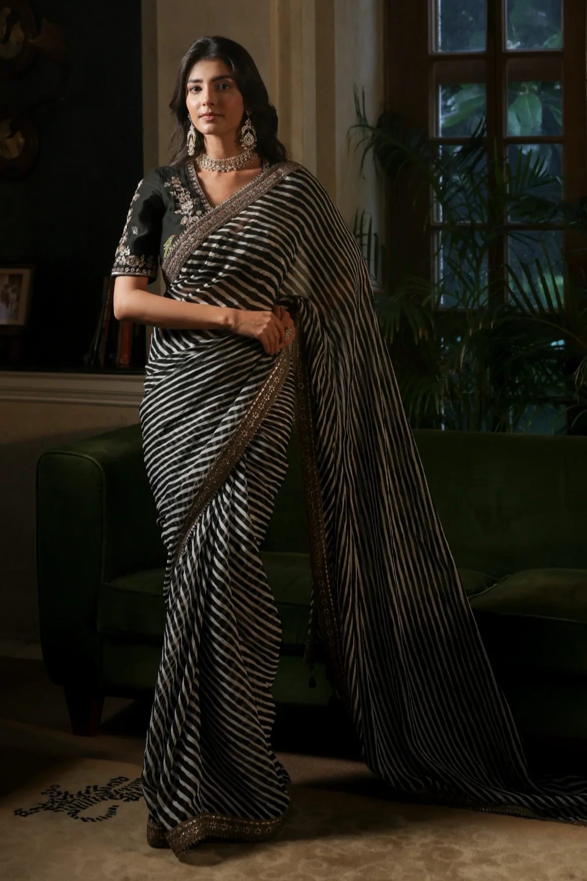 NC 5553 Black Faux Georgette Saree Perfect for Wedding, Party, Bridal Wear, Baisakhi, Raksha Bandhan –. Introductory Price ₹1899. Delivery 4-6 Workin | Sarees, Bollywood Sarees, Creative Sarees, Designer Sarees, Embroidered Sarees, Ethnic Saree, Modern Digital sarees, Party Wear Sarees