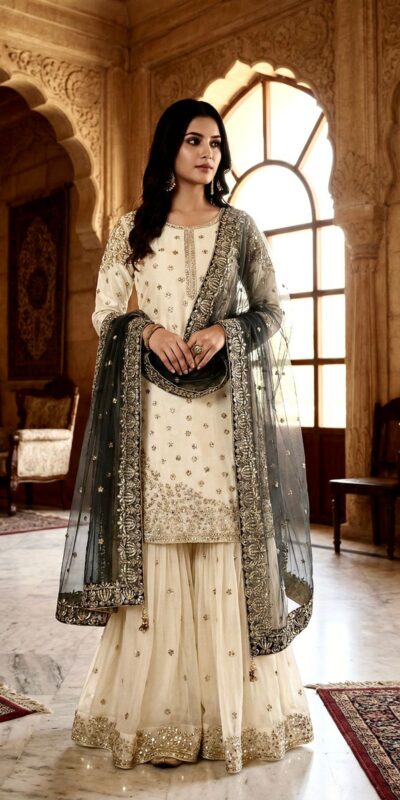 JF 041 Black Fendy Silk Salwar Suitwith Embroidery Work & Lace Work. Now at just ₹2149. Delivery 4-6 Working Days. Shop now. | Jump Suits, Salwar suit, Casual Suits, Creative suits, Designer Suits, Palazzo Suits, Party Wear Suits, Patiala Suits, Straight Suits