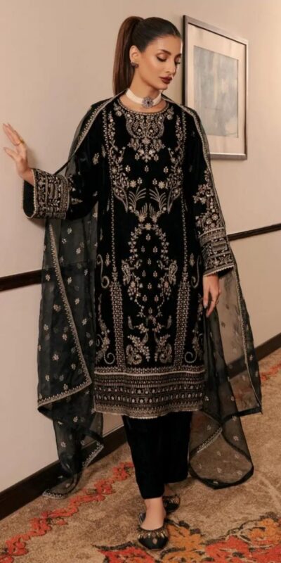 NF 1271 Black Korean Satin Silk Salwar Suit with Lace Work & Embroidery Work. Exclusive Offer ₹2449. Delivery 4-6 Working Days. Shop now. | Jump Suits, Salwar suit, Casual Suits, Creative suits, Designer Suits, Palazzo Suits, Party Wear Suits, Patiala Suits, Straight Suits