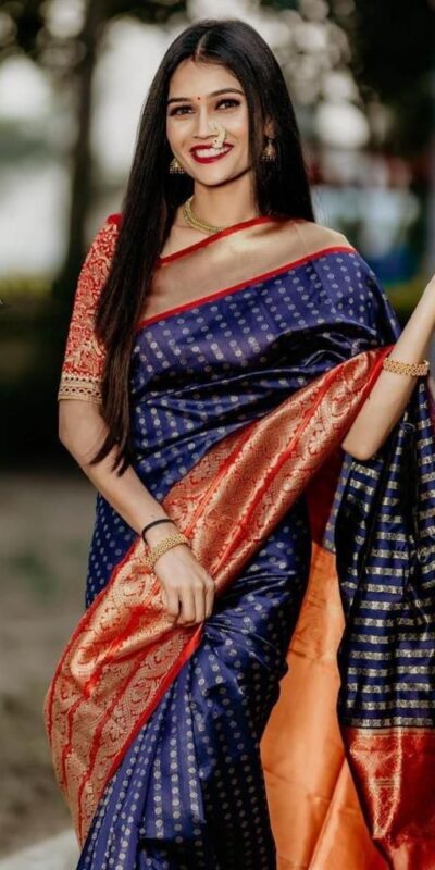 ₹1499 | KP 4080 Blue in Color Soft Lichi Silk Lace Work & Lace Border Saree . Festive Deal ₹1499. Delivery 4-6 Working Days. Shop now. | Sarees, Bollywood Sarees, Creative Sarees, Designer Sarees, Embroidered Sarees, Ethnic Saree, Modern Digital sarees, Party Wear Sarees