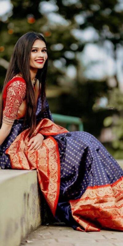 ₹1499 | KP 4080 Blue in Color Soft Lichi Silk Lace Work & Lace Border Saree . Festive Deal ₹1499. Delivery 4-6 Working Days. Shop now. | Sarees, Bollywood Sarees, Creative Sarees, Designer Sarees, Embroidered Sarees, Ethnic Saree, Modern Digital sarees, Party Wear Sarees