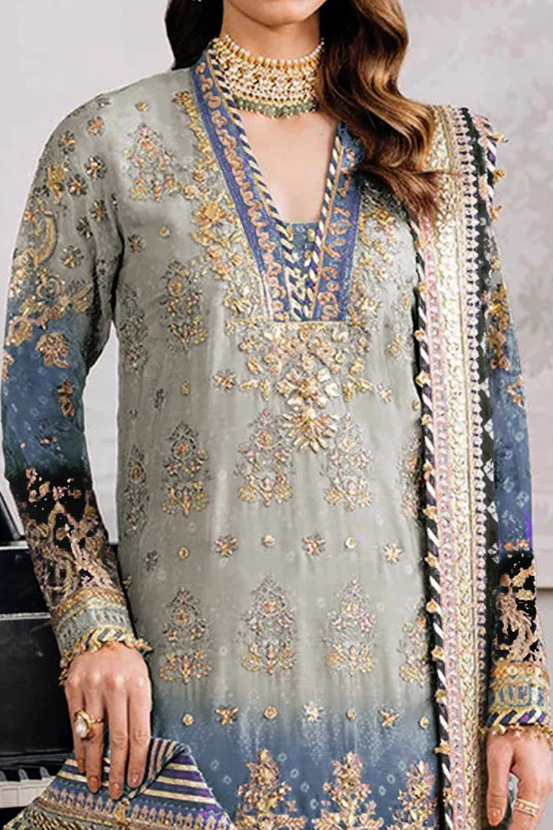 FC 1116 Grey Georgette Digital Print Sequence Work Salwar Suit. online Get it for ₹2499. Delivery 4-6 Working Days. Shop now. | Jump Suits, Salwar suit, Casual Suits, Creative suits, Designer Suits, Palazzo Suits, Party Wear Suits, Patiala Suits, Straight Suits