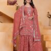 FE 99 Peach Color Fox Georgette Salwar Suit with Embroidery Work. Online Now at just ₹2549. Delivery 4-6 Working Days. Shop now. | Jump Suits, Salwar suit, Casual Suits, Creative suits, Designer Suits, Palazzo Suits, Party Wear Suits, Patiala Suits, Straight Suits