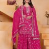 FE 99 Pink Color Fox Georgette Salwar Suit with Embroidery Work. Online Now at just ₹2549. Delivery 4-6 Working Days. Shop now. | Jump Suits, Salwar suit, Casual Suits, Creative suits, Designer Suits, Palazzo Suits, Party Wear Suits, Patiala Suits, Straight Suits