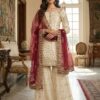 JF 041 Red Fendy Silk Salwar Suitwith Embroidery Work & Lace Work. Now at just ₹2149. Delivery 4-6 Working Days. Shop now. | Jump Suits, Salwar suit, Casual Suits, Creative suits, Designer Suits, Palazzo Suits, Party Wear Suits, Patiala Suits, Straight Suits