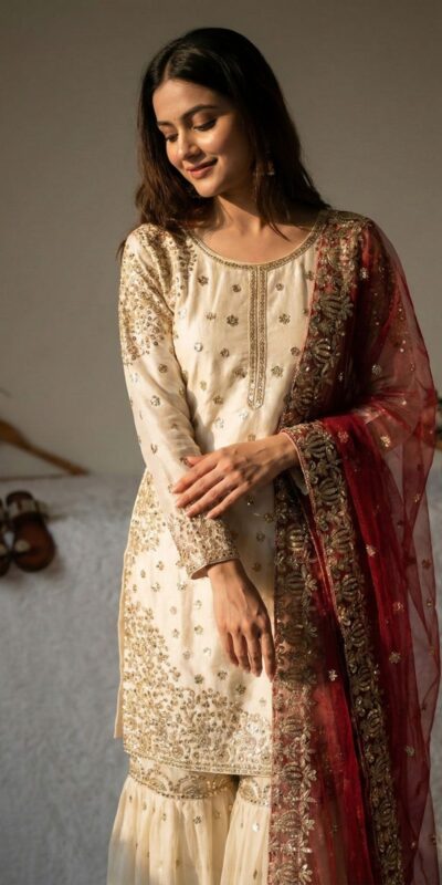 JF 041 Red Fendy Silk Salwar Suitwith Embroidery Work & Lace Work. Now at just ₹2149. Delivery 4-6 Working Days. Shop now. | Jump Suits, Salwar suit, Casual Suits, Creative suits, Designer Suits, Palazzo Suits, Party Wear Suits, Patiala Suits, Straight Suits