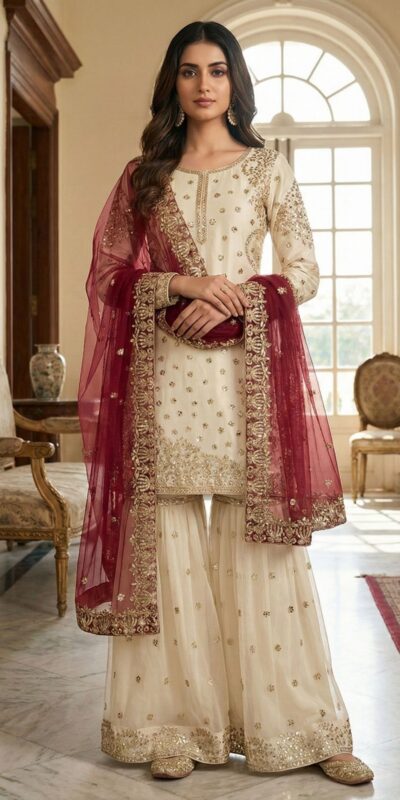 JF 041 Red Fendy Silk Salwar Suitwith Embroidery Work & Lace Work. Now at just ₹2149. Delivery 4-6 Working Days. Shop now. | Jump Suits, Salwar suit, Casual Suits, Creative suits, Designer Suits, Palazzo Suits, Party Wear Suits, Patiala Suits, Straight Suits