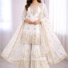 ₹2399 | WW 1250 White Faux Georgette With 5 mm Sequence Work Salwar Suit Wedding, Party, Festive, Events Etc. Expected Delivery 4-6 Working Days @2399/- | Jump Suits, Salwar suit, Casual Suits, Creative suits, Designer Suits, Palazzo Suits, Party Wear Suits, Patiala Suits, Straight Suits