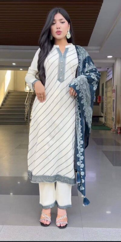 ₹1599 | DC 113 White in Maslin Digital Print Salwar Suit . Wedding, Party, Festive, Events, Introductory Price ₹1599. Delivery 4-6 Working Days. Shop now. | Jump Suits, Salwar suit, Casual Suits, Creative suits, Designer Suits, Palazzo Suits, Party Wear Suits, Patiala Suits, Straight Suits