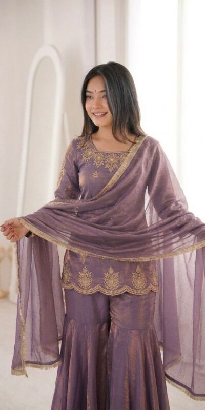 ZSR 3166 Purple Color Fendy Silk With Embroidery Work Salwar Suit. Get it for ₹2149. Delivery 4-6 Working Days. Online Shop now. | Jump Suits, Salwar suit, Casual Suits, Creative suits, Designer Suits, Palazzo Suits, Party Wear Suits, Patiala Suits, Straight Suits
