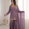ZSR 3166 Purple Color Fendy Silk With Embroidery Work Salwar Suit. Get it for ₹2149. Delivery 4-6 Working Days. Online Shop now. | Jump Suits, Salwar suit, Casual Suits, Creative suits, Designer Suits, Palazzo Suits, Party Wear Suits, Patiala Suits, Straight Suits