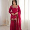 ZSR 3166 Red Color Fendy Silk With Embroidery Work Salwar Suit. Get it for ₹2149. Delivery 4-6 Working Days. Online Shop now. | Jump Suits, Salwar suit, Casual Suits, Creative suits, Designer Suits, Palazzo Suits, Party Wear Suits, Patiala Suits, Straight Suits
