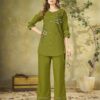 DIVA 162 Green Color Cotton Kurti with Printed Designer Work. Exclusive Offer ₹1749. Delivery 4-6 Working Days. Online Shop now. | Kurti, Bollywood Kurti, Creative Kurtis, Designer Kurti, Party Wear Kurti, Selfie Kurti