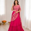 BB 75 Pink Color French Crape Saree with Embroidery Work. Wedding, Party, Festive, Online Best Price ₹2399. Delivery 4-6 Working Days. Shop now. | Sarees, Bollywood Sarees, Creative Sarees, Designer Sarees, Embroidered Sarees, Ethnic Saree, Modern Digital sarees, Party Wear Sarees